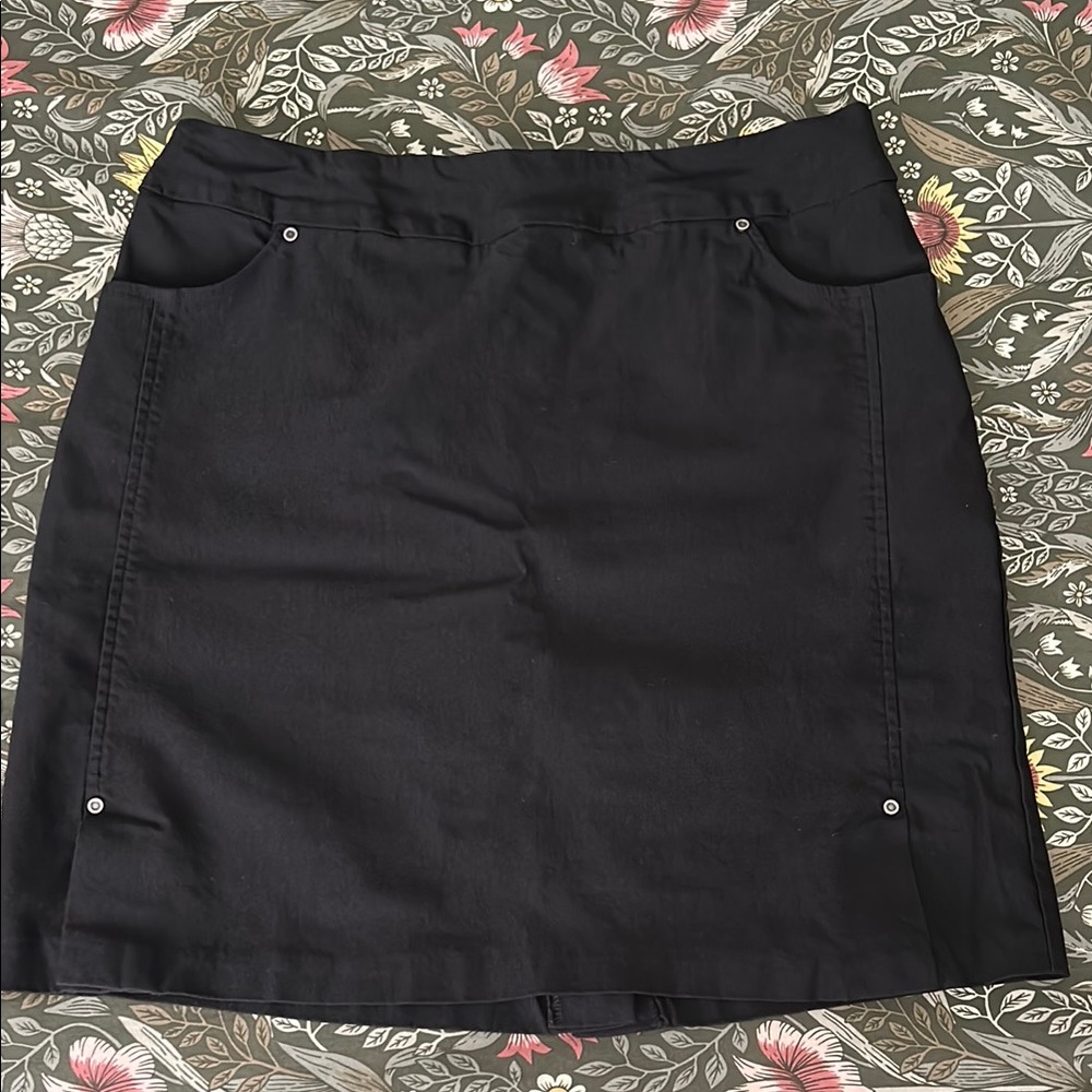 Classic Black Women's Skort